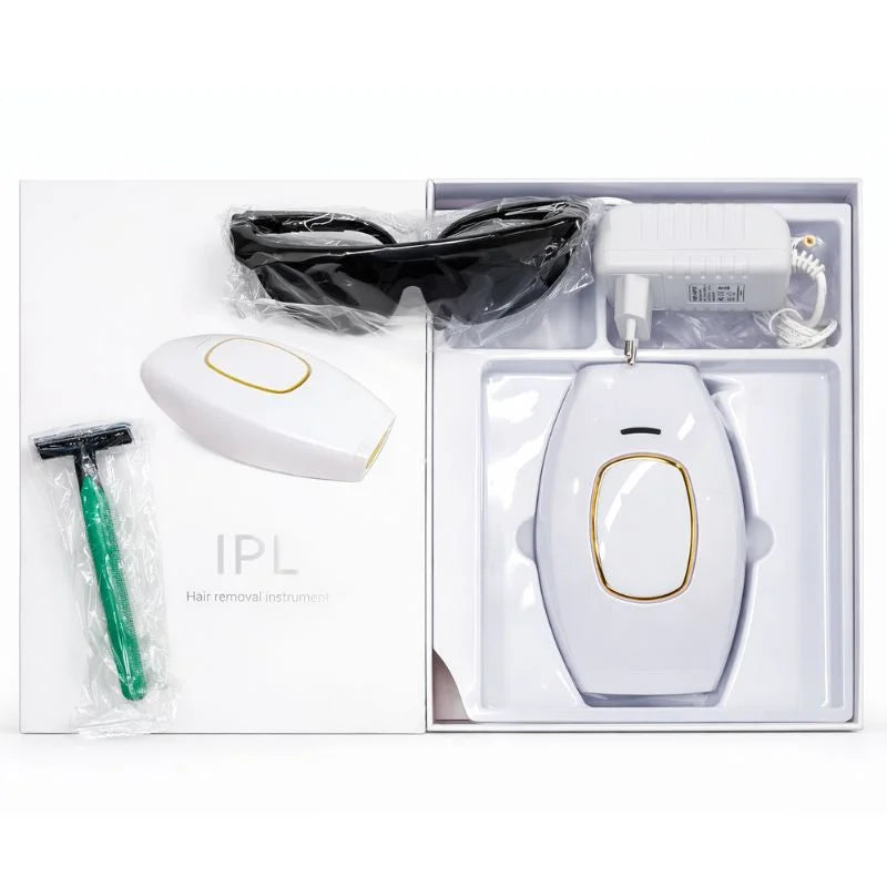 IPL Laser Hair Removal Device  | Permanent Hair Reduction Epilator
